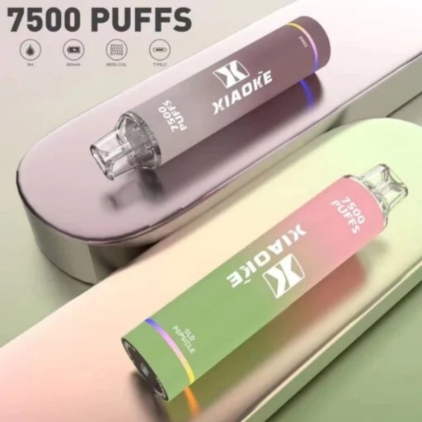 梟客XIAOKE7500口 拋棄式電子煙7500 PUFFS 一次性霧化桿